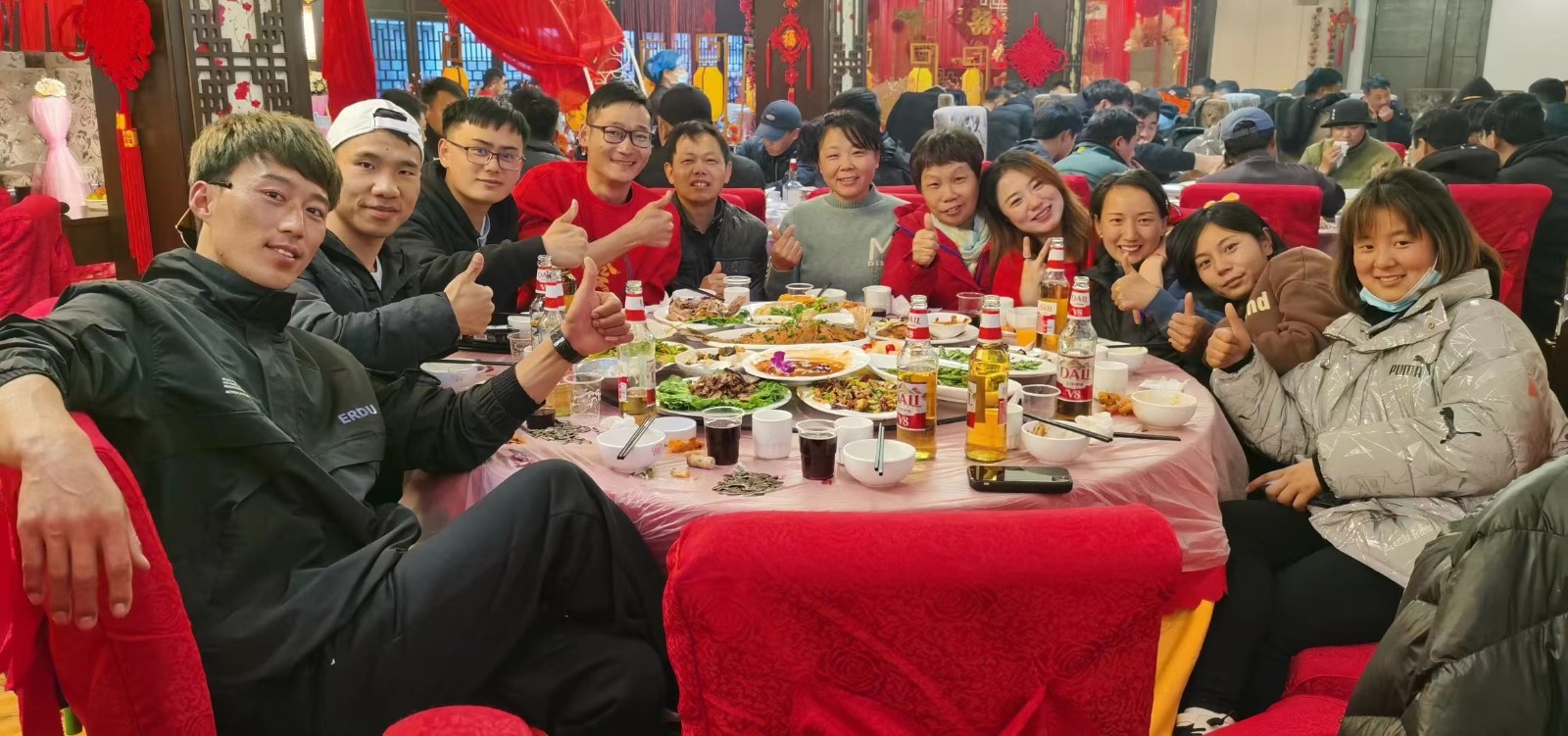 广州学员参加《燕山派与百花门》化妆工作