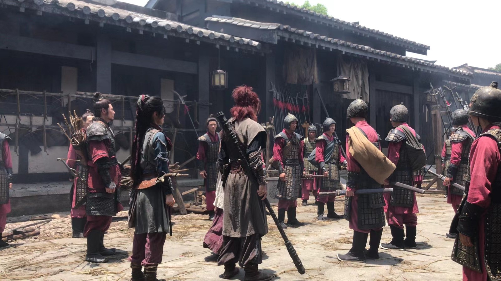 广州秦芳学员参加《封神》化妆工作