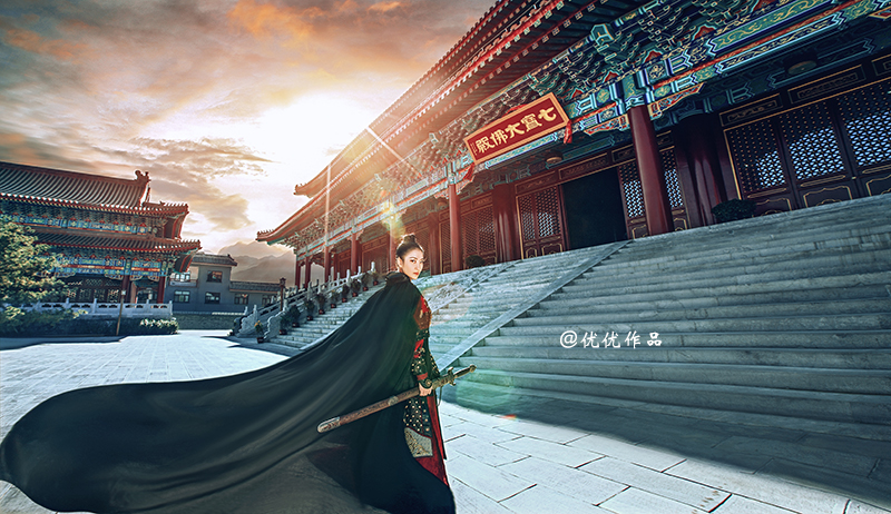 汉代女性 武将装扮2