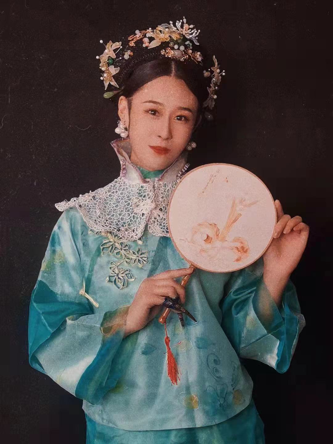 清妆 钿子头的练习1