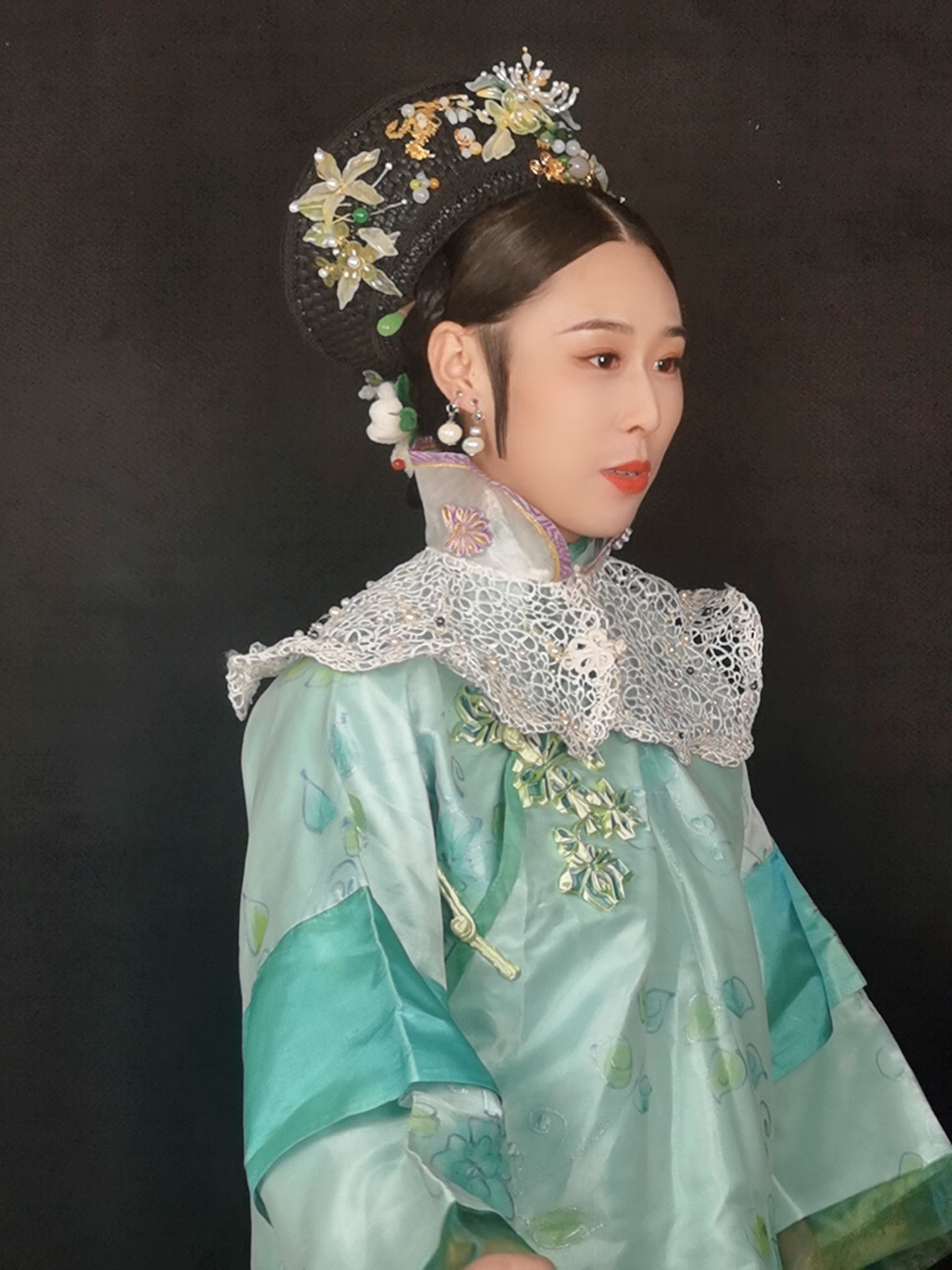 清妆 钿子头的练习11