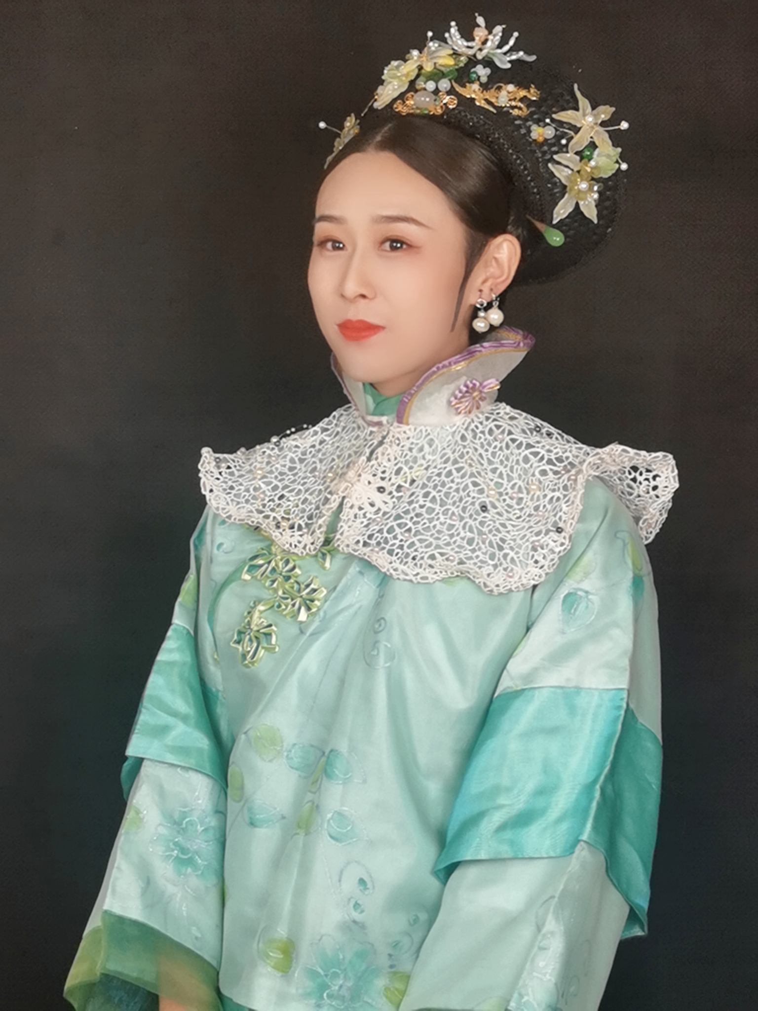 清妆 钿子头的练习14