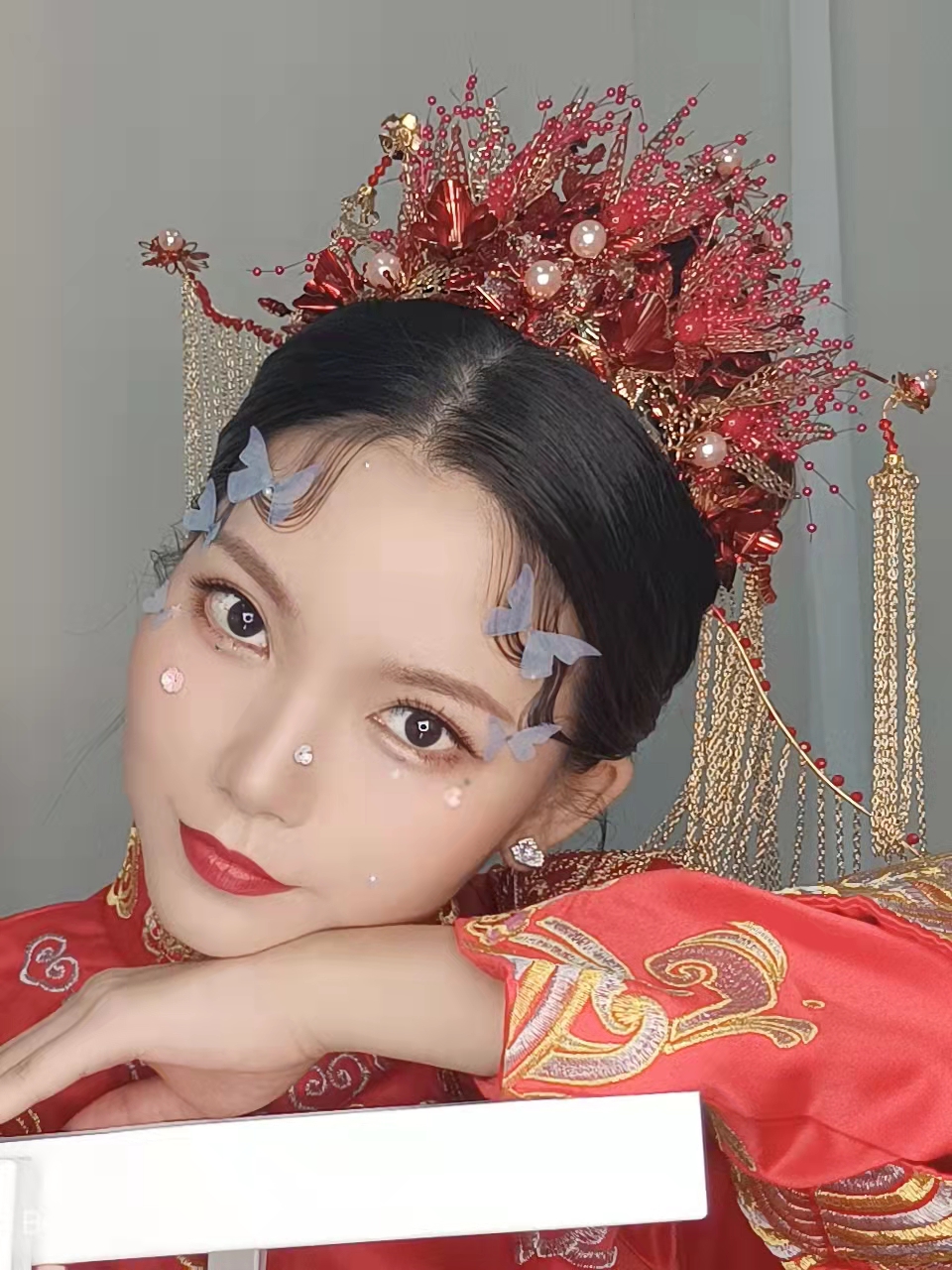 《最美国风新娘》广州秦芳学校设计