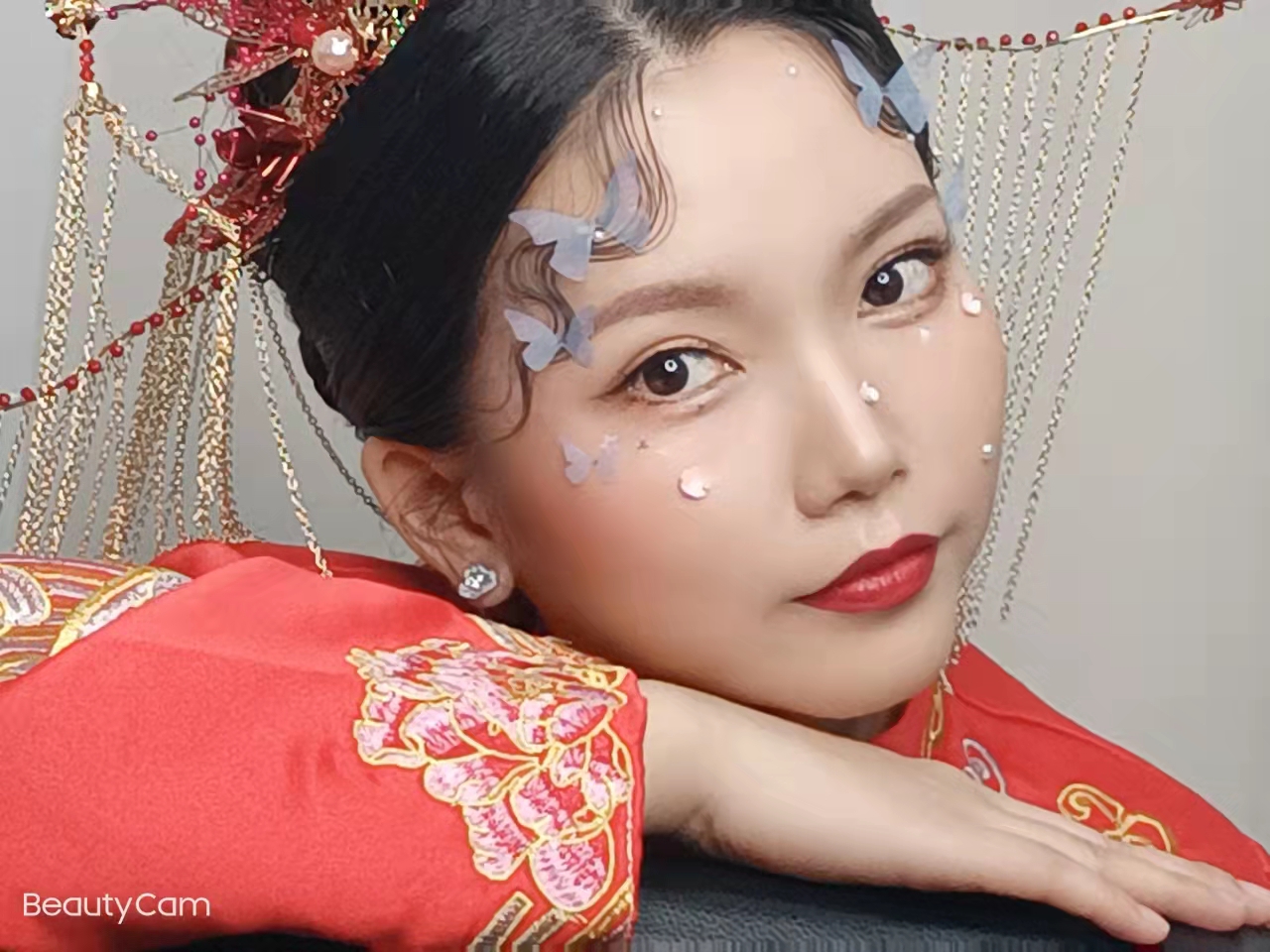 《最美国风新娘》广州秦芳学校设计