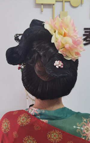 唐中后期发髻风格