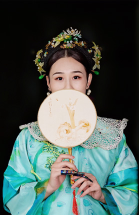 清妆 钿子头的练习