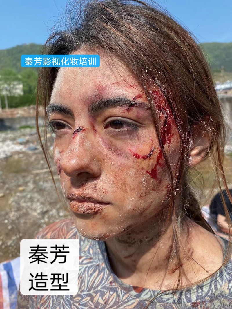 战争影视剧中的受伤效果