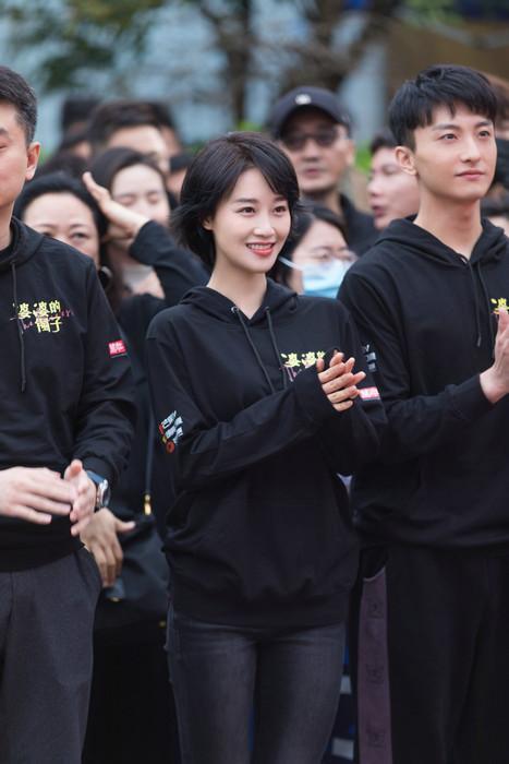 杭州秦芳学员李晓霞参加加电视剧【婆婆的镯子】拍摄