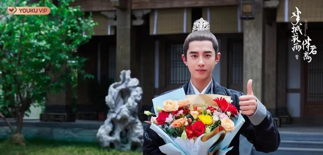 学员参加的《半城花雨伴君离》化妆工作