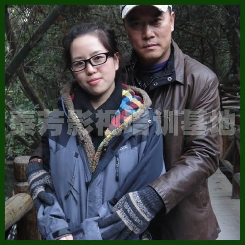 陈荣华与赵子龙（张山导演）合影