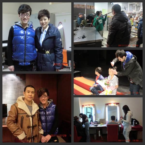 学员参加电视剧《后厨》摄制 2012旧照