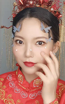 《最美国风新娘》广州秦芳学校设计