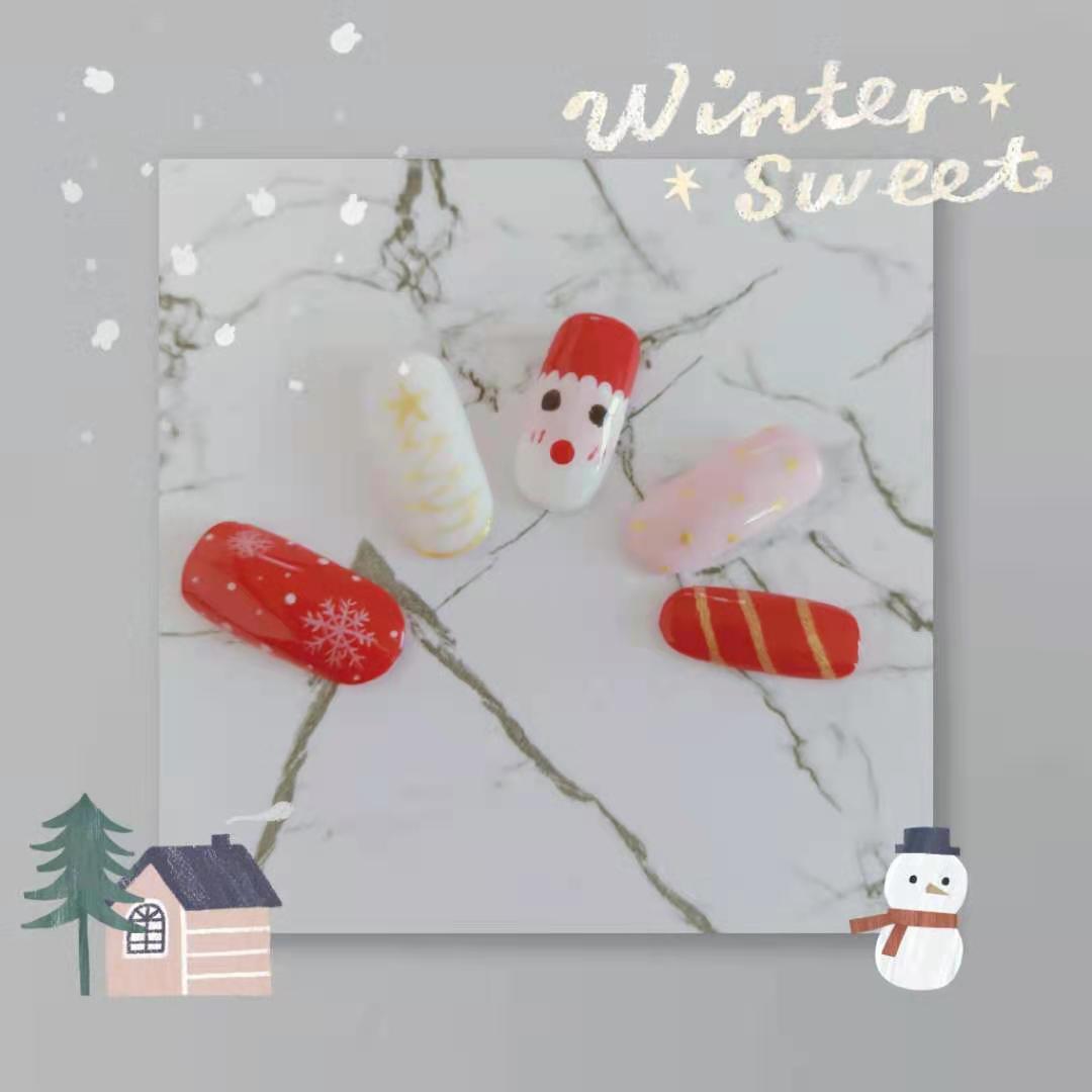 秦芳学校最新课堂美甲作品