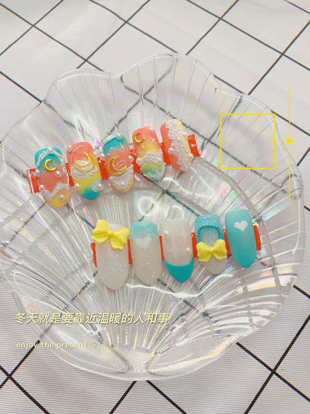 㺯甲作品《暖暖的冬天》