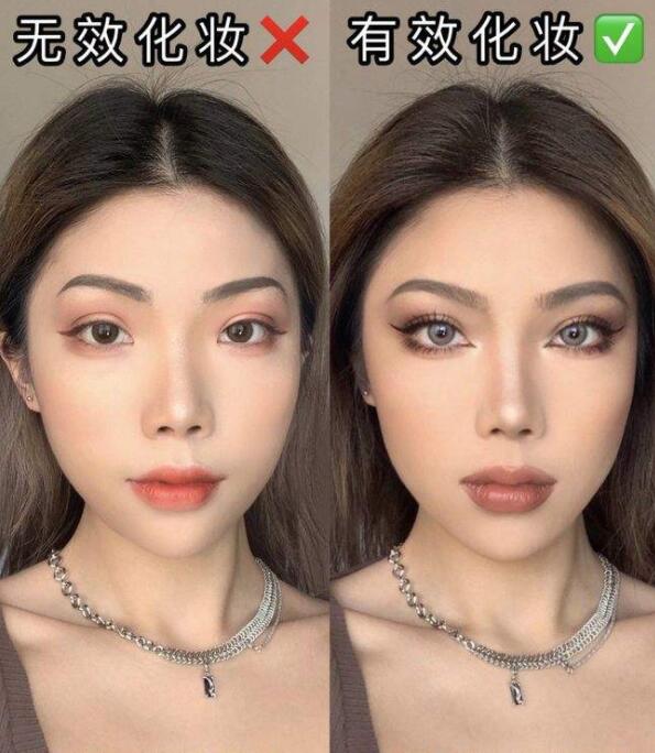 化妆师的有效和无效工作