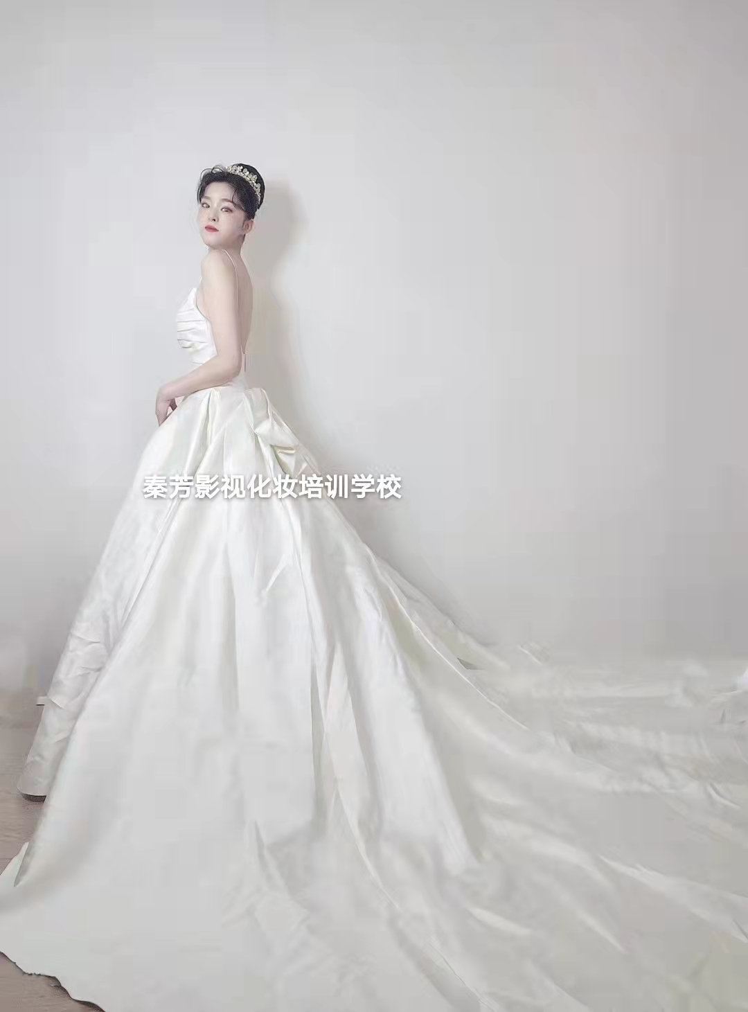 董雪婷同学的新娘妆