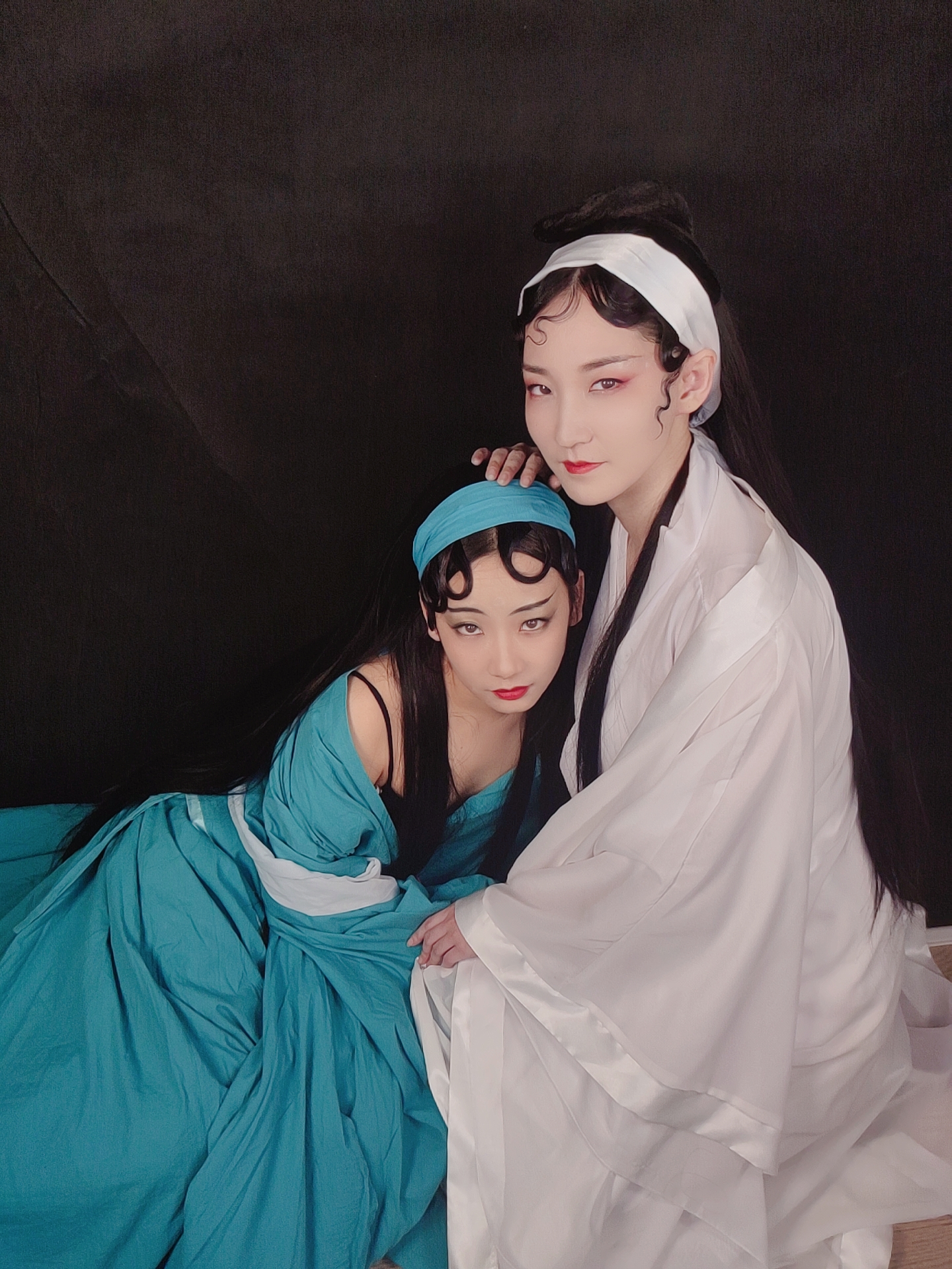 秦芳学习作品《青蛇》