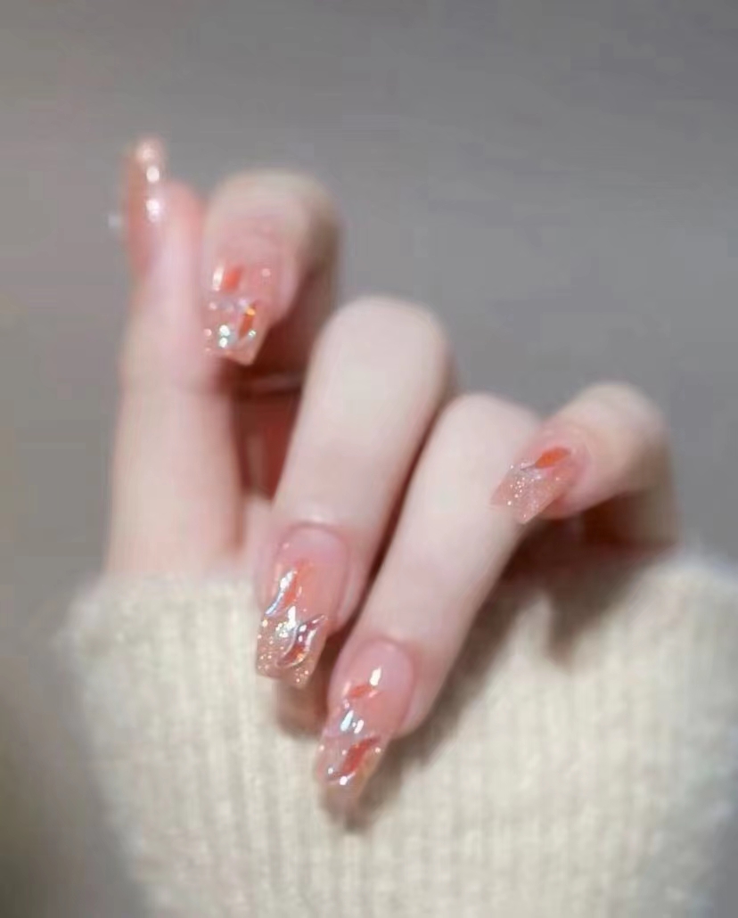 《精雕延长美甲款式》