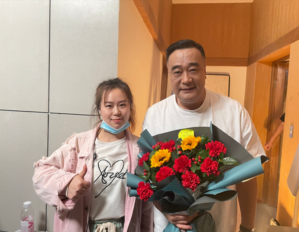 欧阳琳同学 剧组实习