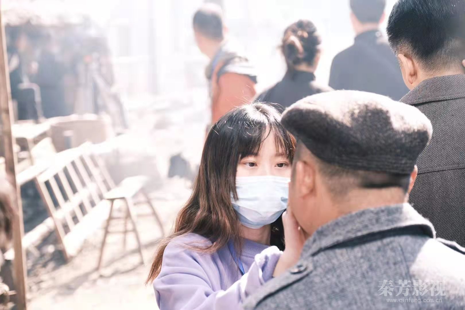 800矿工上井岗 吴晶实习