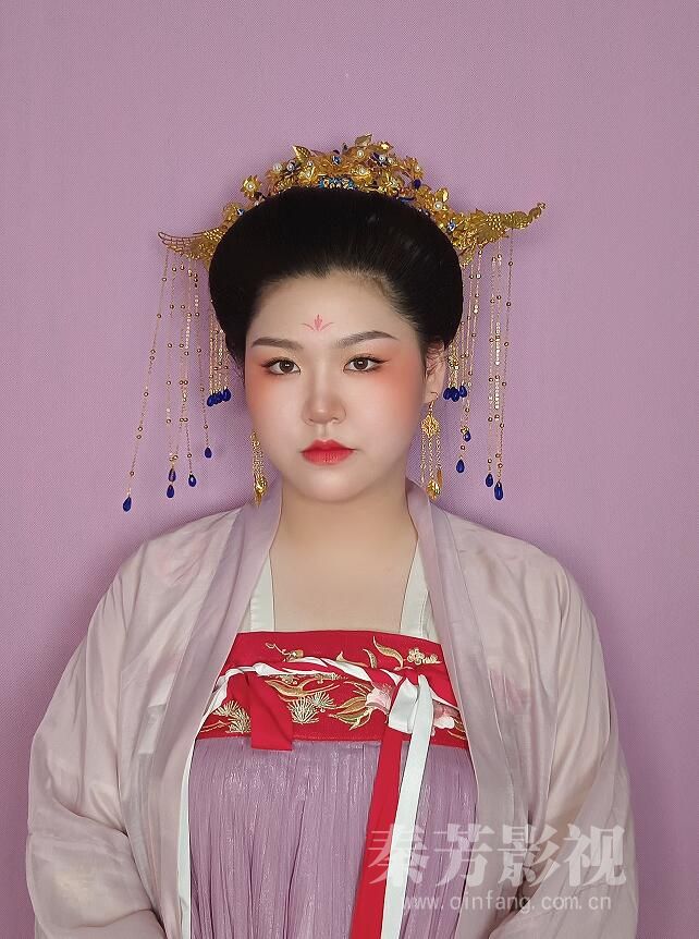 秦芳学员 唐贵妇装扮2