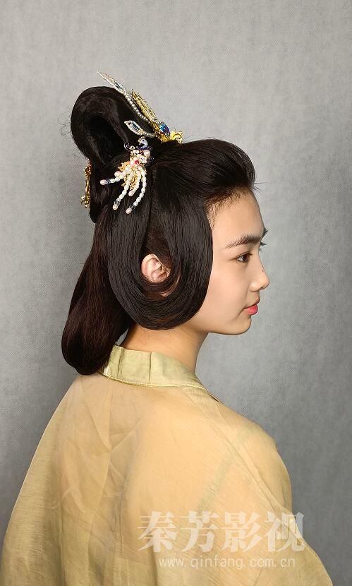 秦芳学员 唐襦裙美女 影视装扮