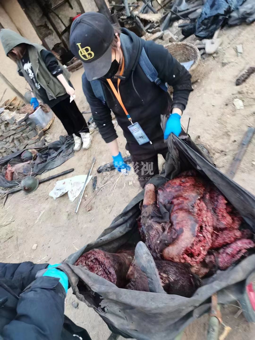 胆小勿进  秦芳学员参加长津湖 道具制做