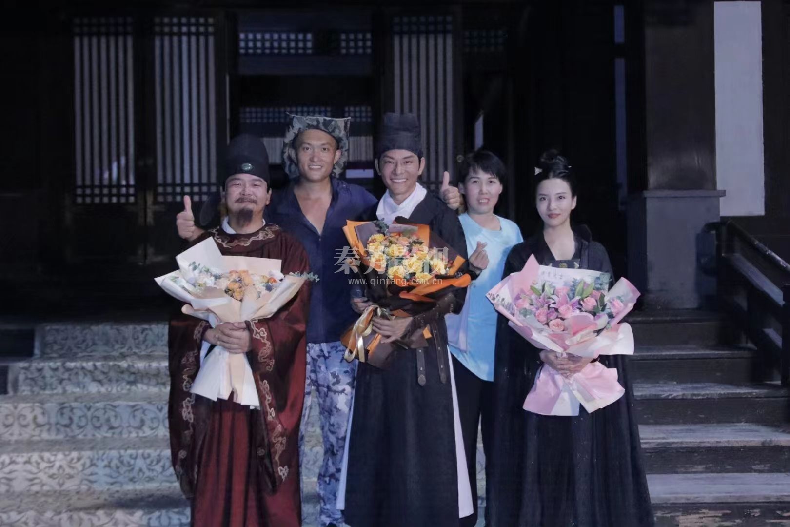 萍萍同学参加《狄仁杰之阴兵道借》杀青了