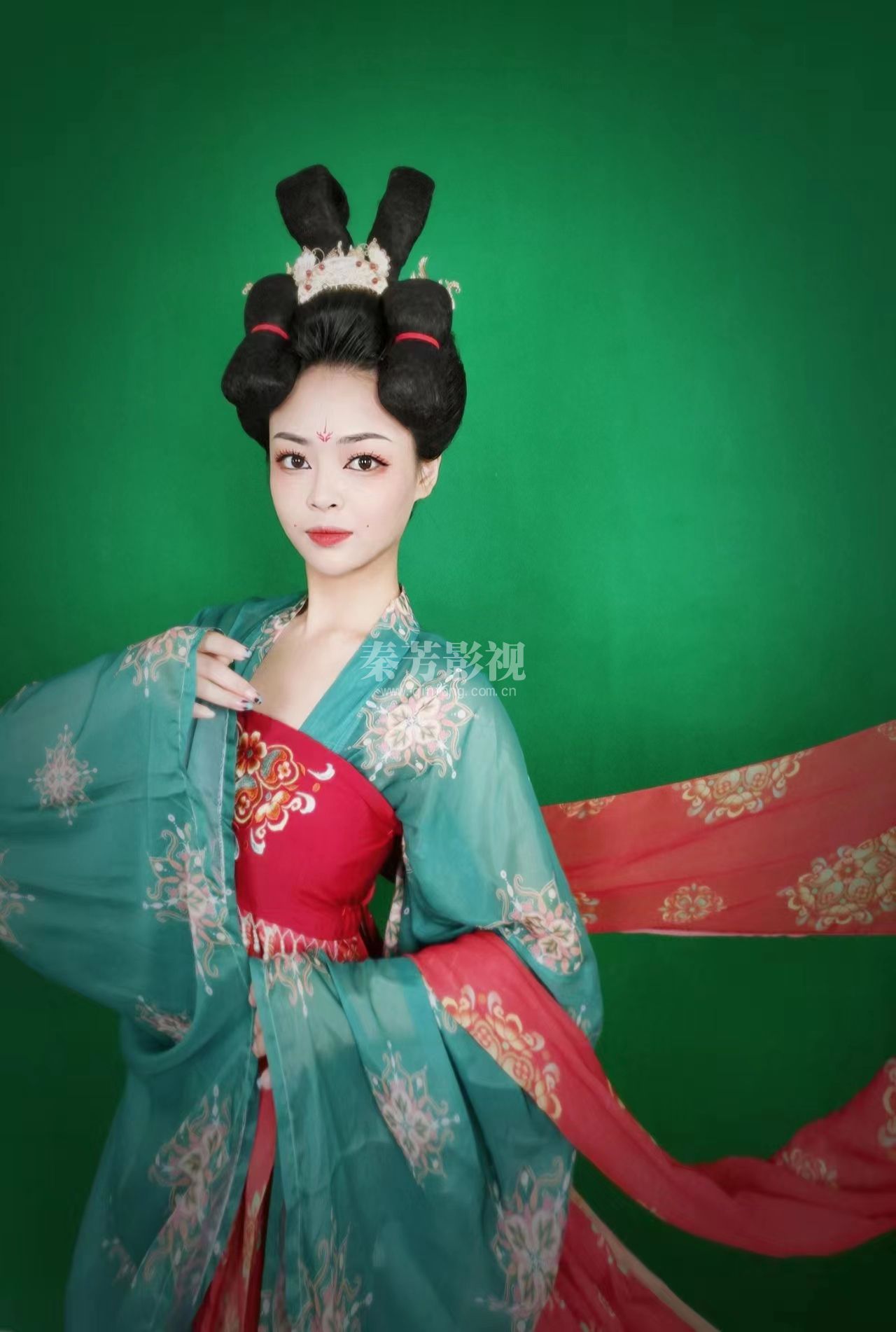 真正的唐朝贵妇妆