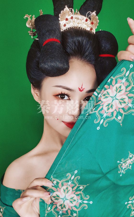 真正的唐朝贵妇妆