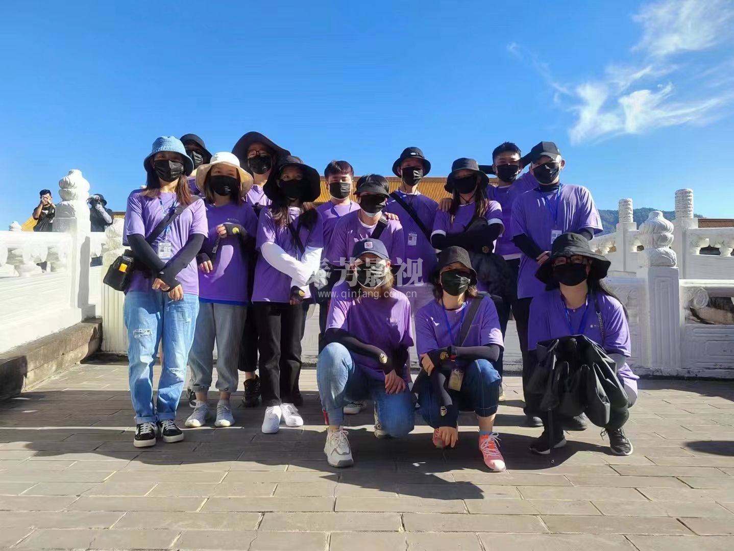 张雅玉 林苗苗参加的《悦来》在横店儿正式开机了