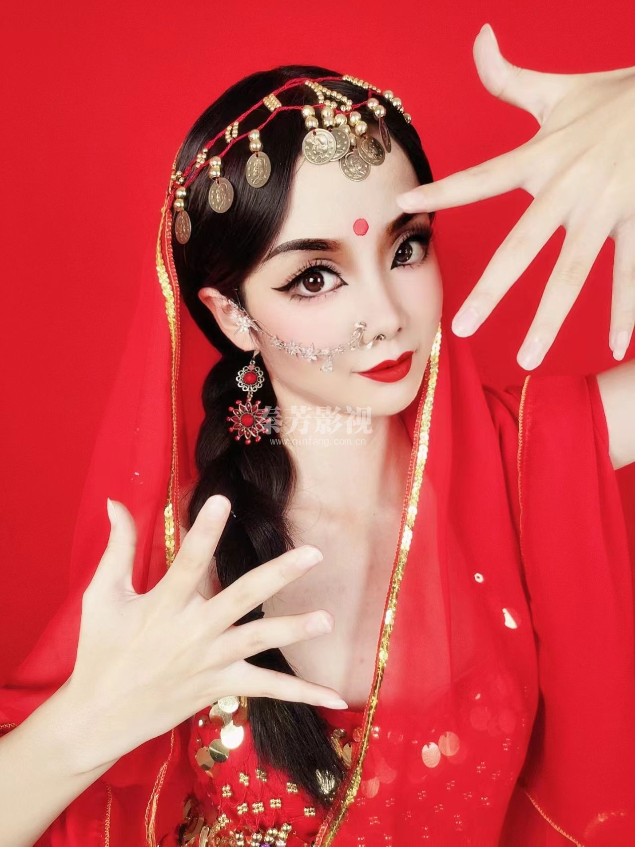 化妆-印度神女风格