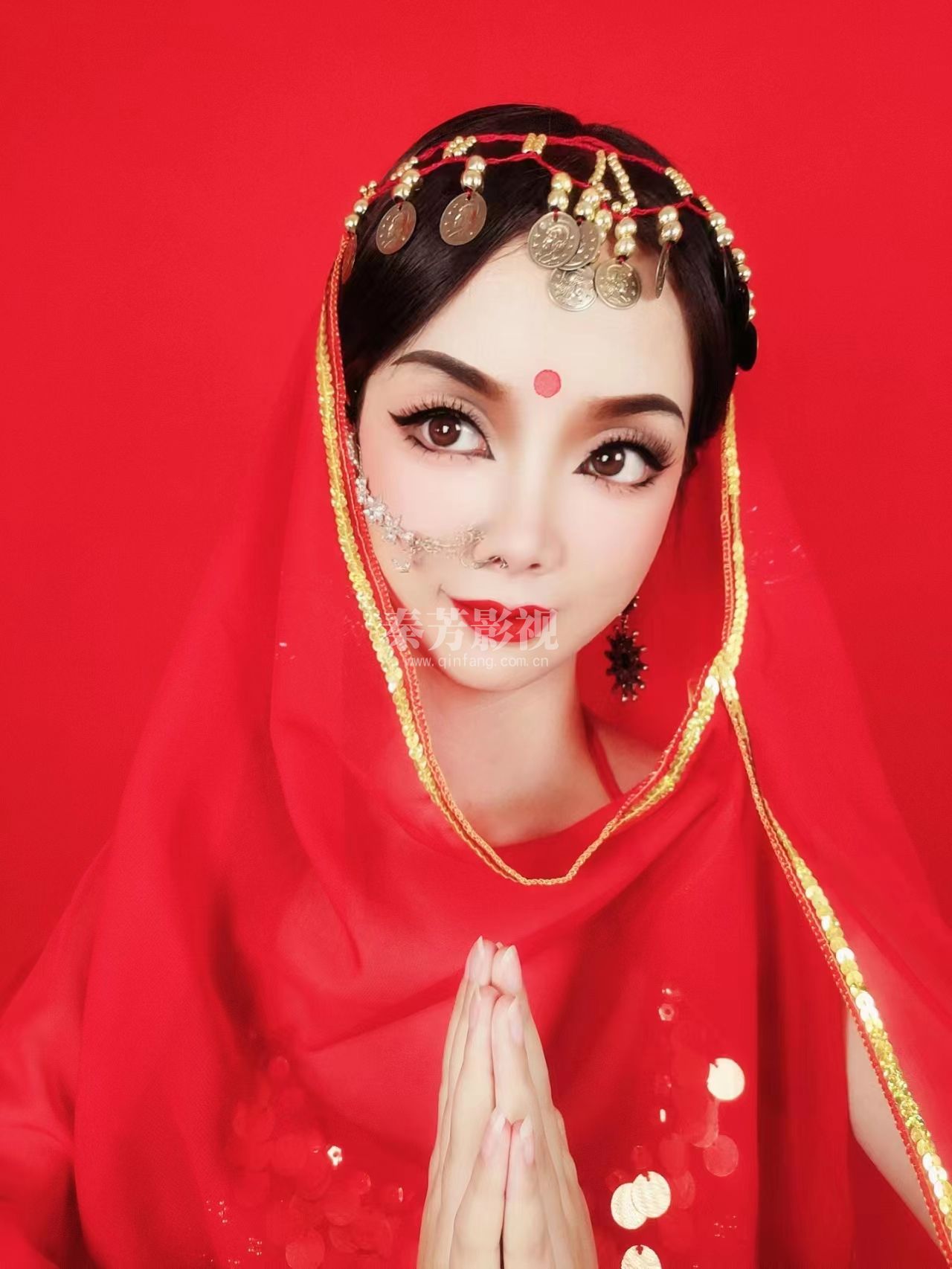 化妆-印度神女风格