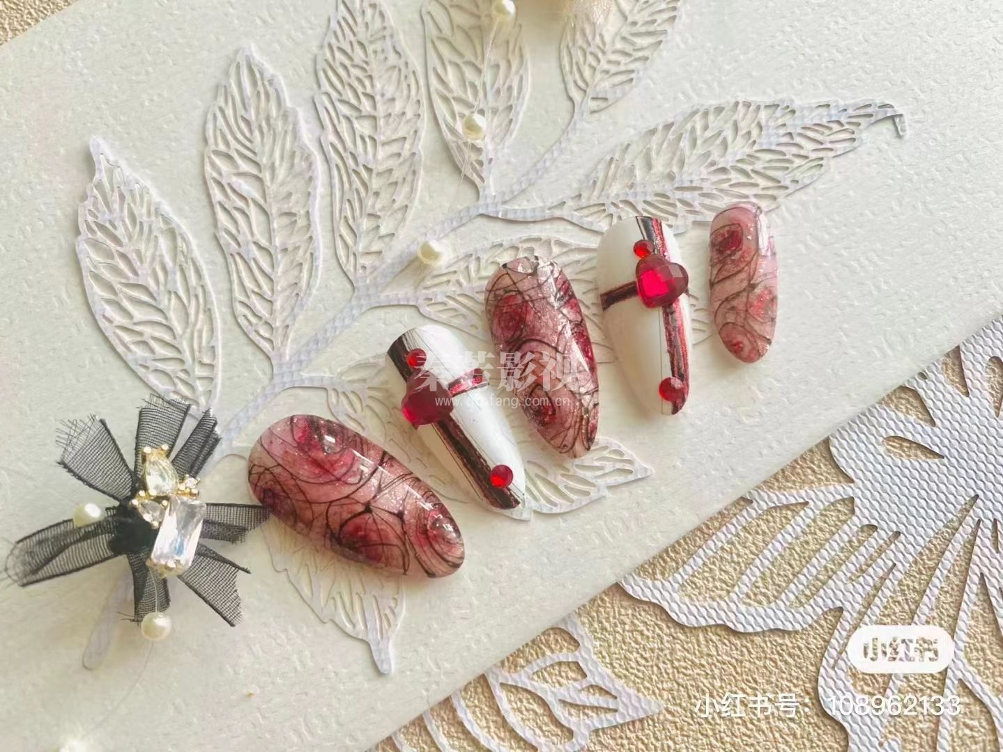 美甲学校毕业班作品