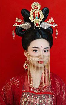 学员宫廷装作品