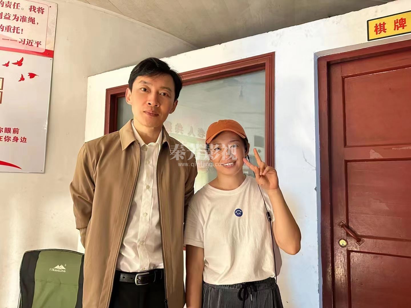 燕燕同学就业剧组《影子》杀青大吉