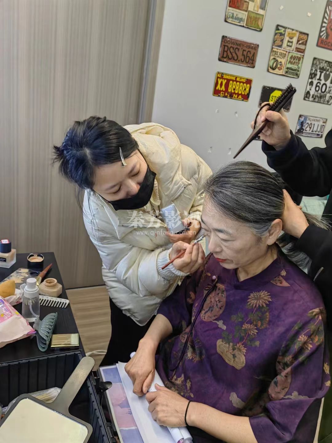 恭喜廖邵新剧组开机大吉