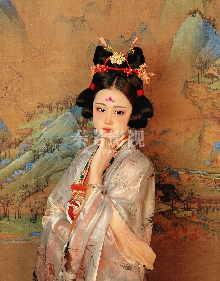 最近流行的影视圈汉女妆