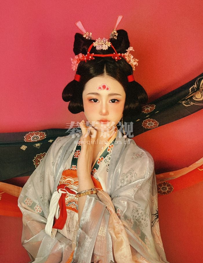 最近流行的影视圈汉女妆