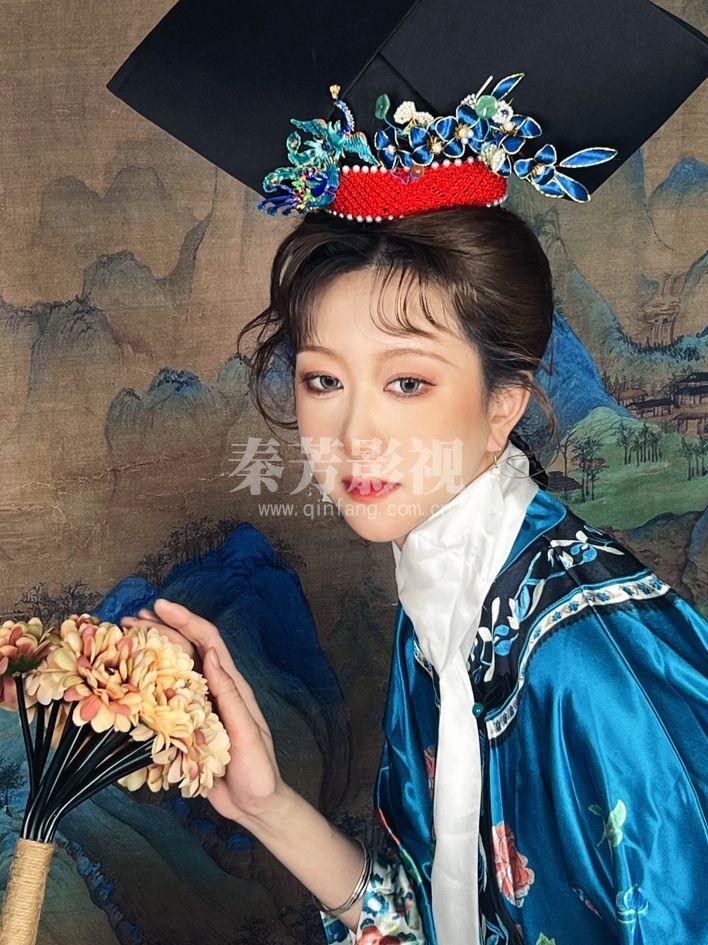 清初的架子头发型