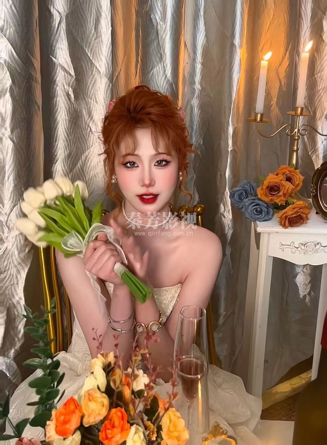 快过年了 发个新娘子的造型吧