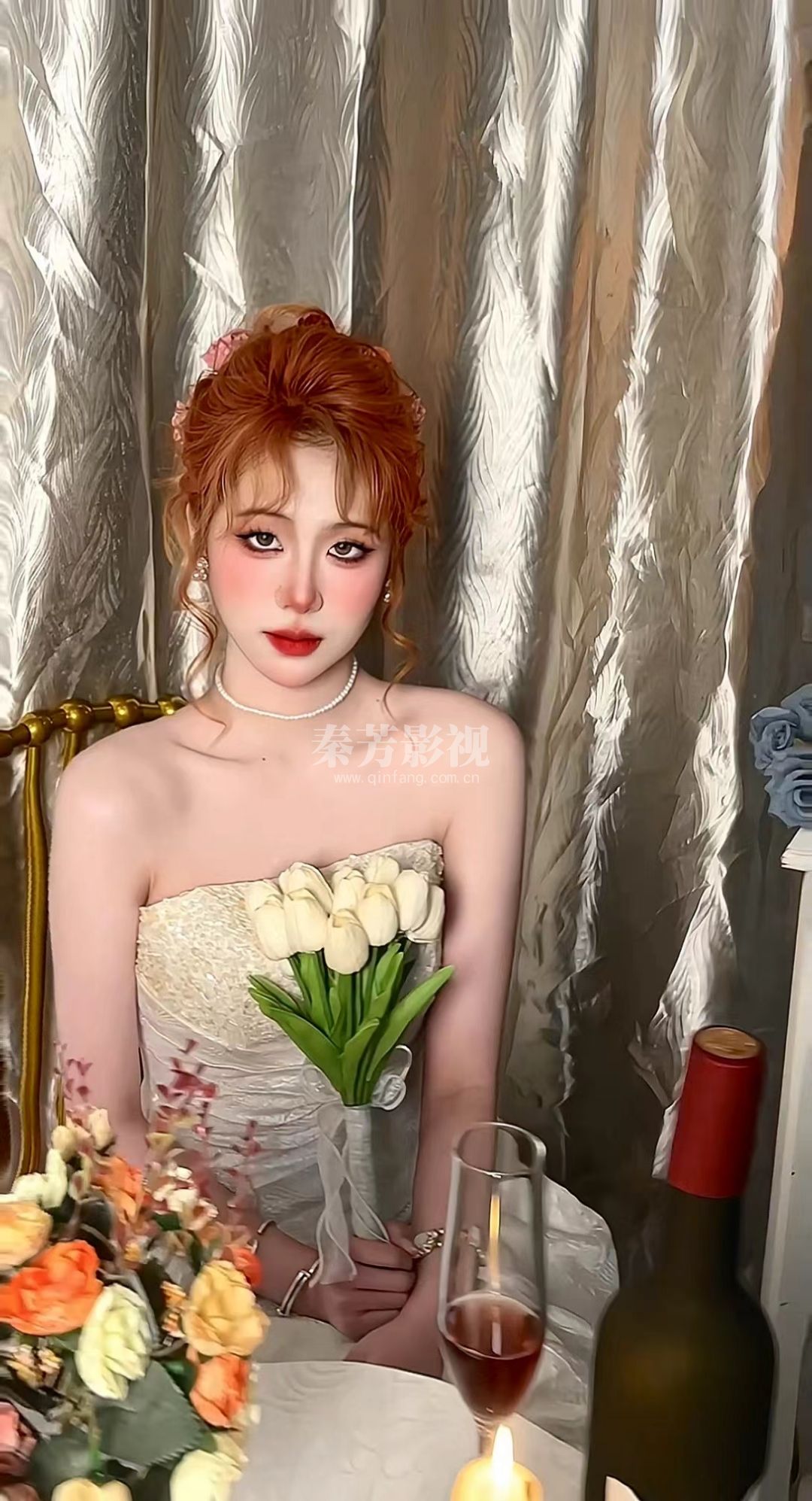 快过年了 发个新娘子的造型吧