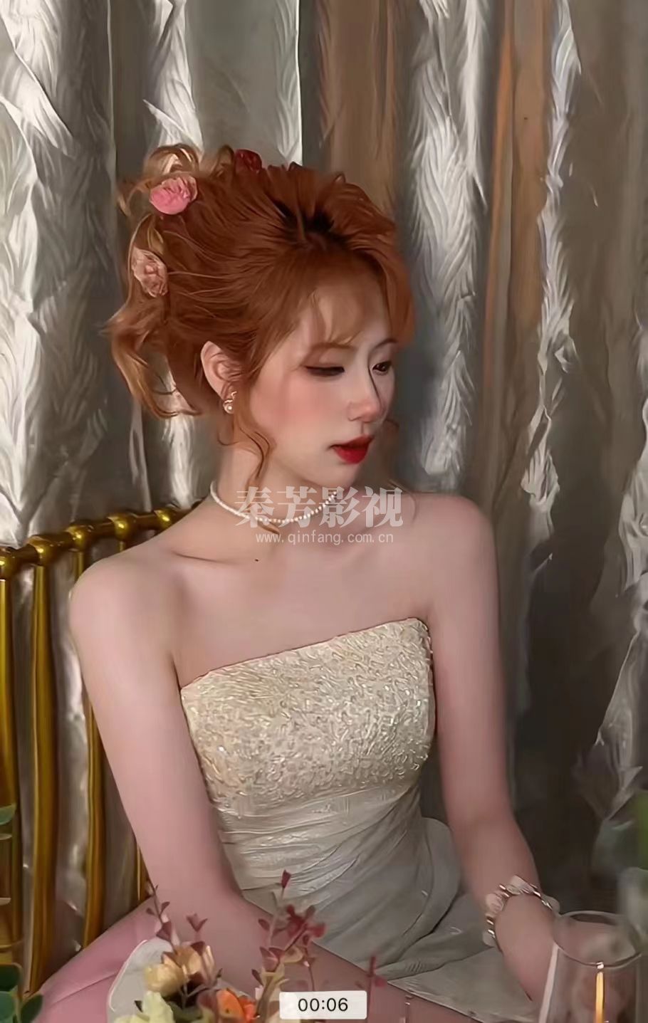 快过年了 发个新娘子的造型吧