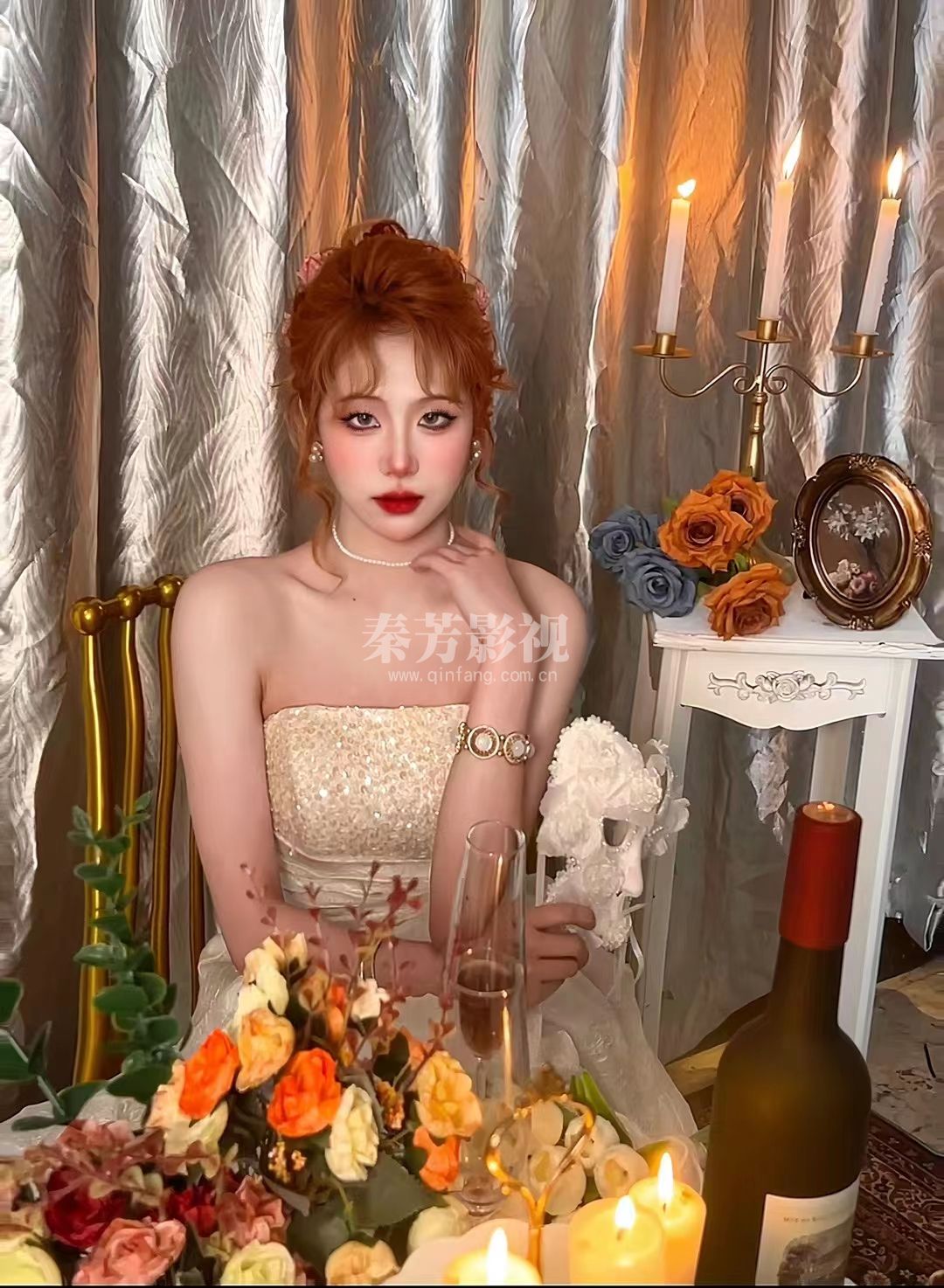 快过年了 发个新娘子的造型吧