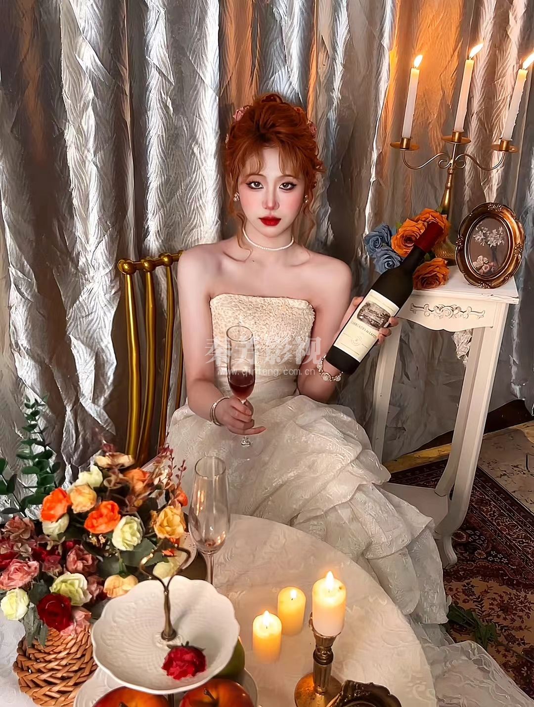 快过年了 发个新娘子的造型吧