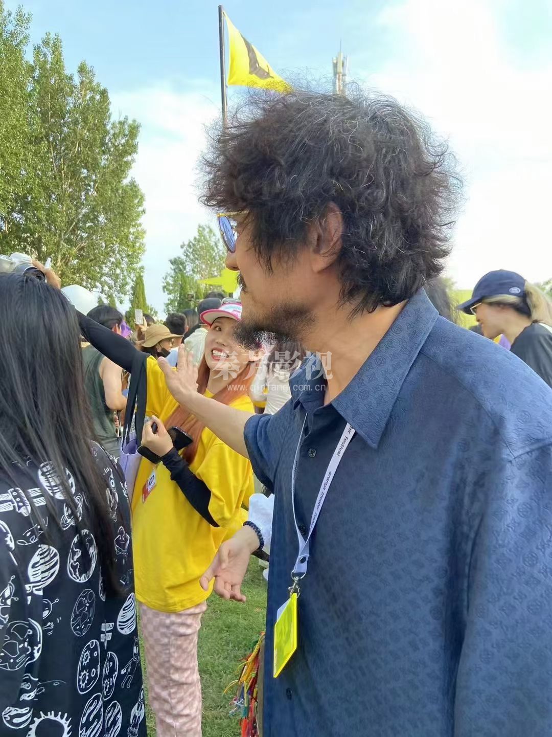 学员赵玲在实习现场拍的