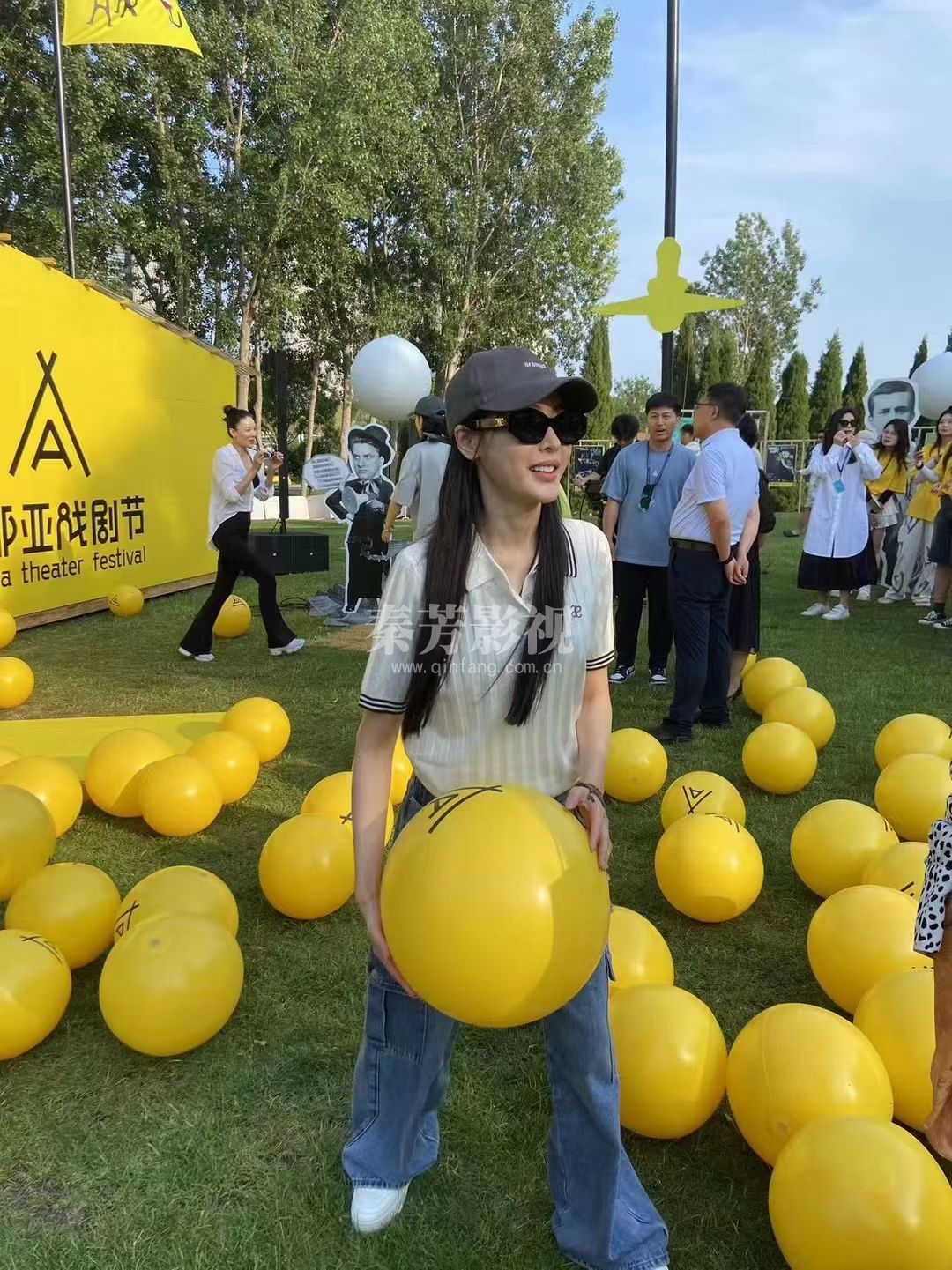 学员赵玲在实习现场拍的