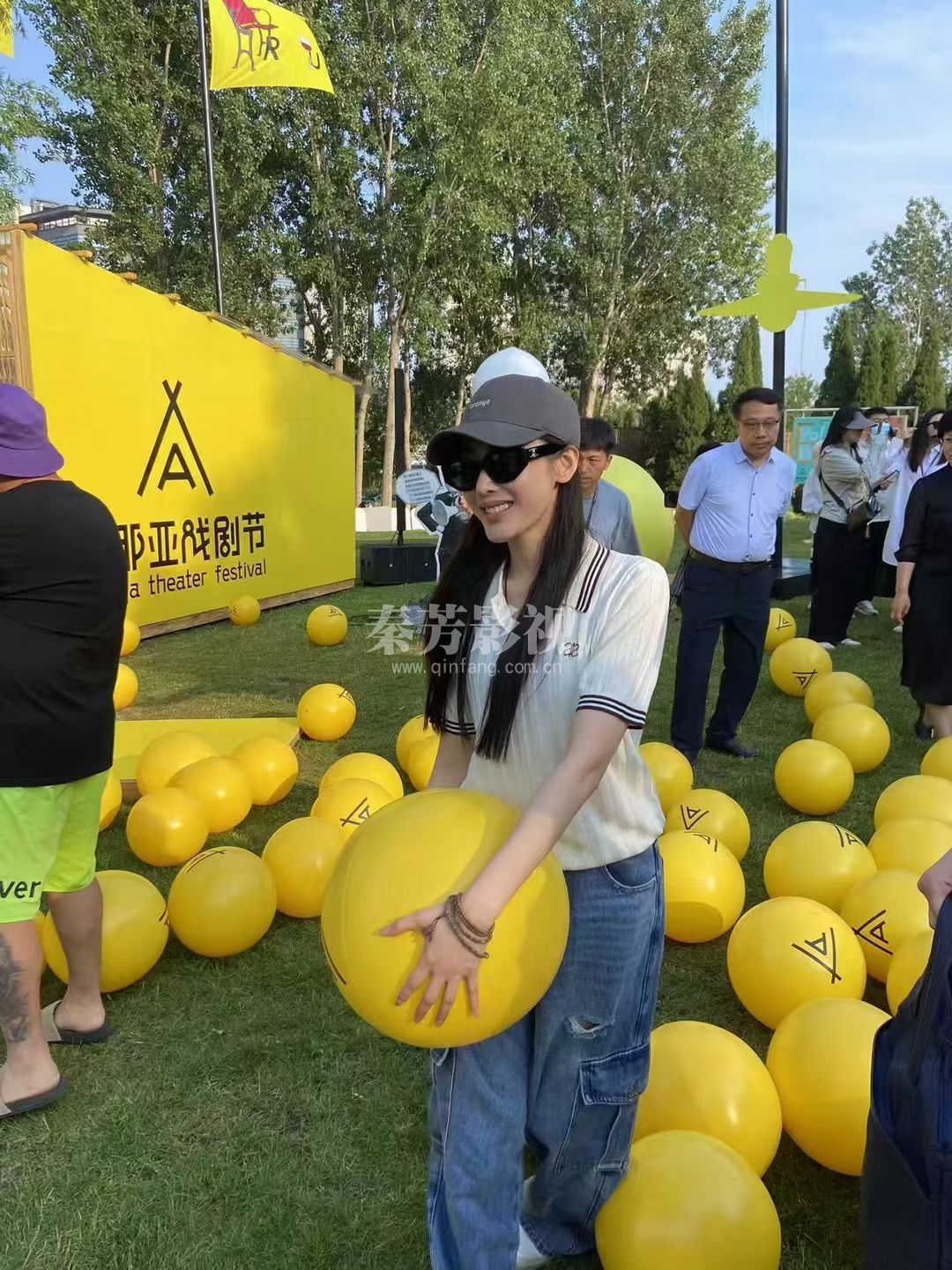 学员赵玲在实习现场拍的