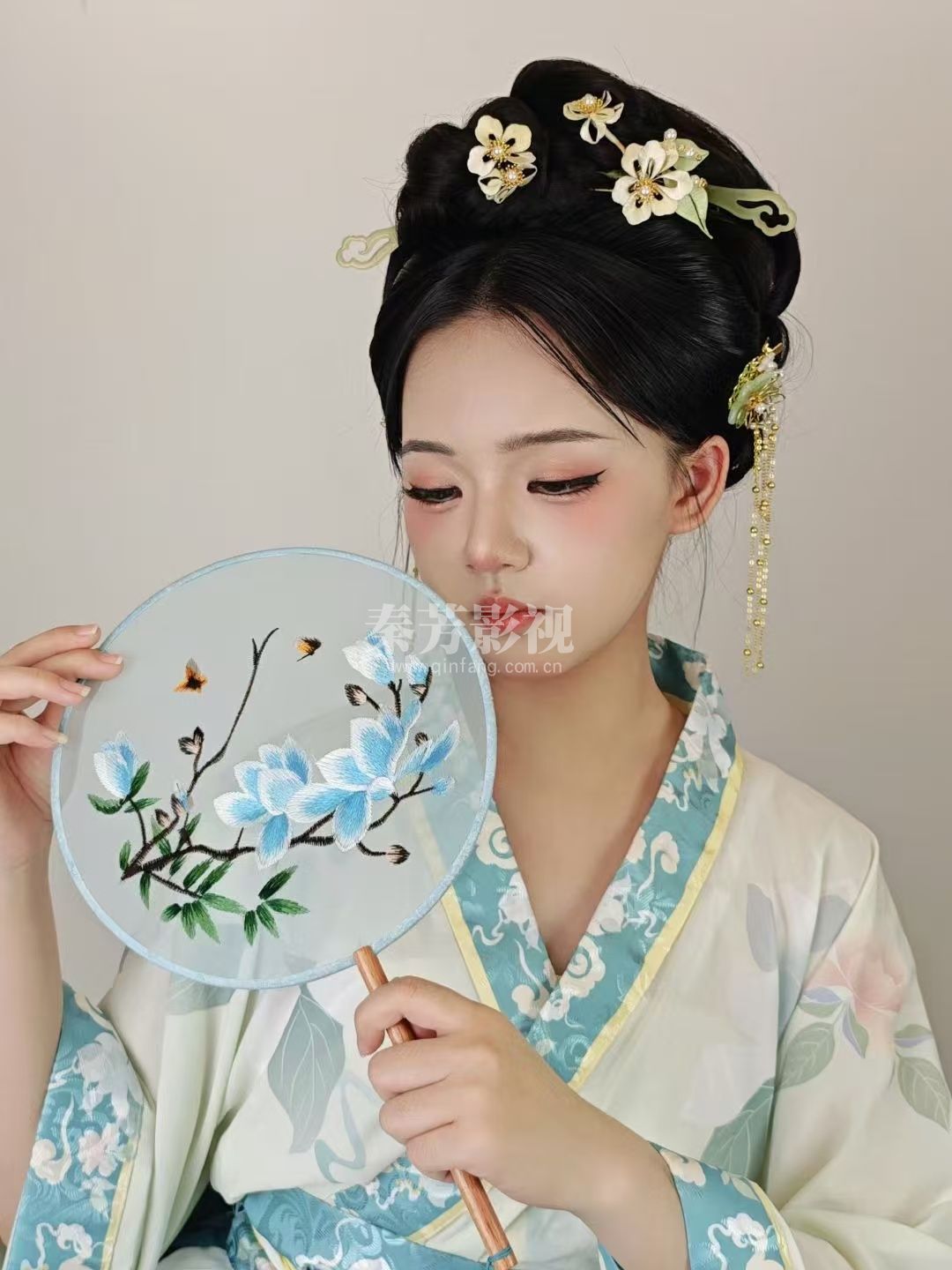 丫鬟造型 剧里很常见噢 