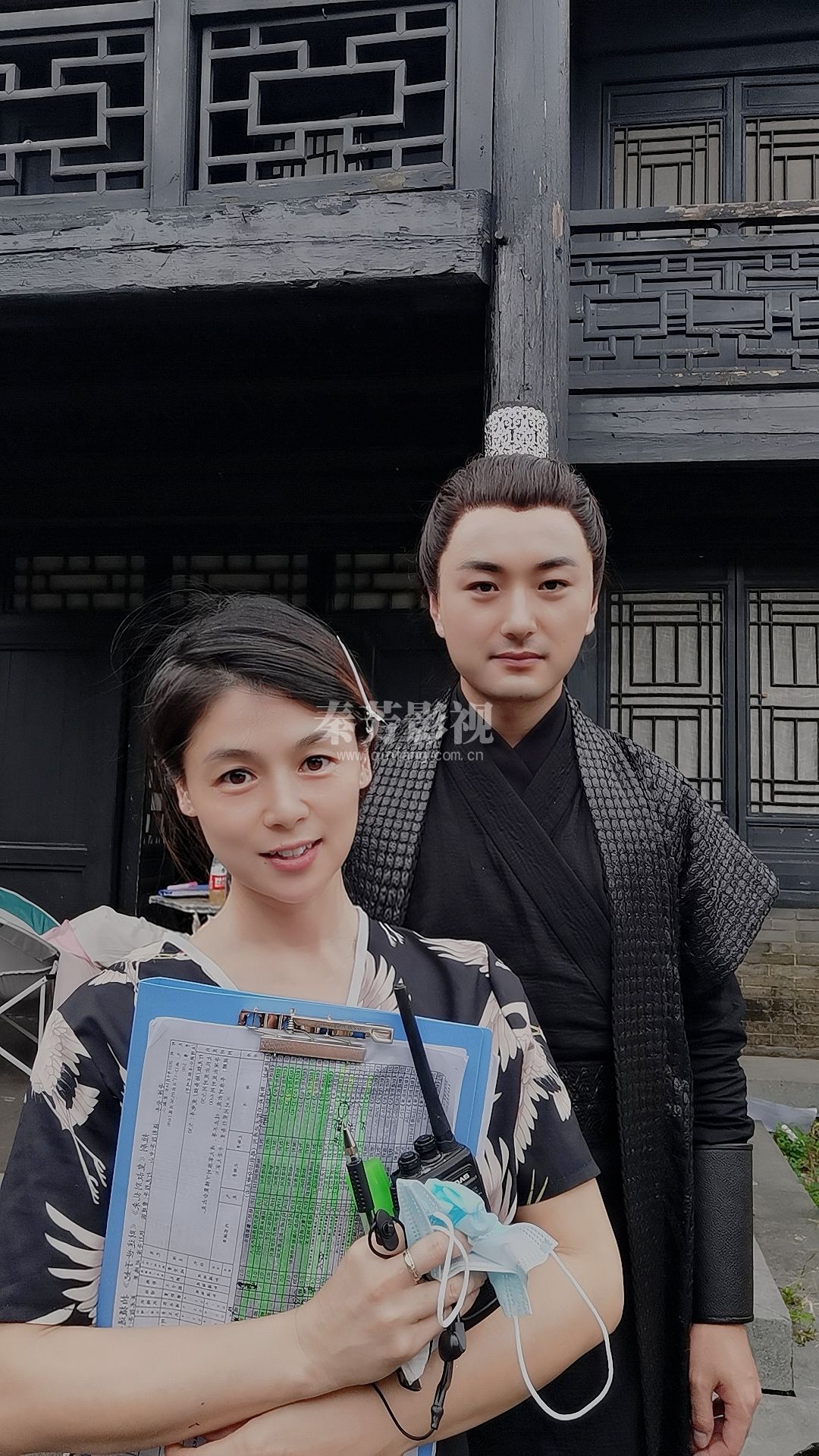 老师新剧《财迷世子妃》杀青